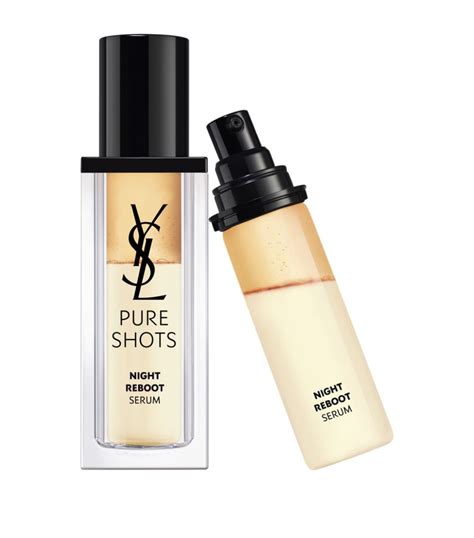 ysl pure shots night reboot serum reviews